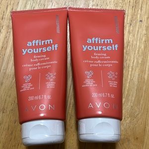 Avon Affirm Yourself firming body cream. 2 for $13.00